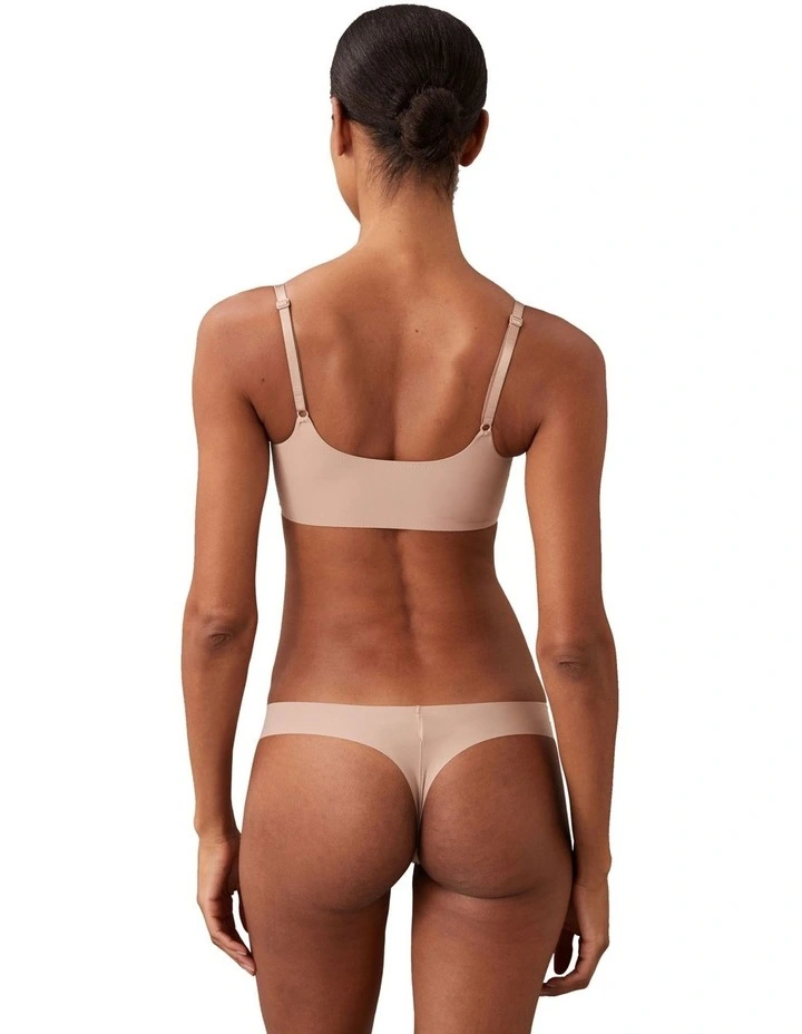 Invisibles Thong in Beige image 2