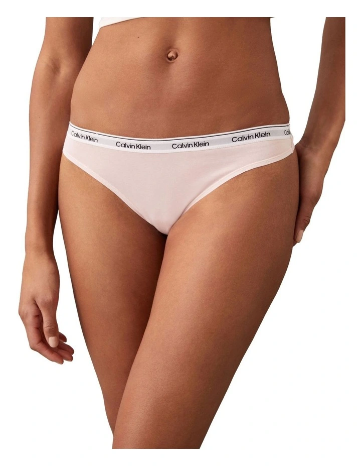 Icon Logo Thong in Pink image 1