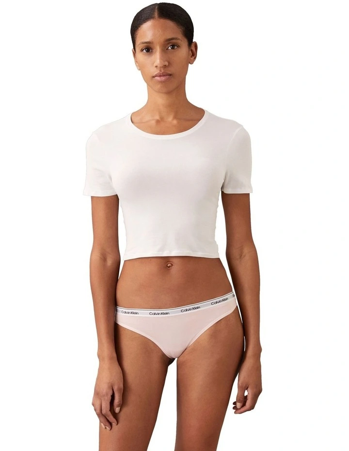 Icon Logo Thong in Pink image 2