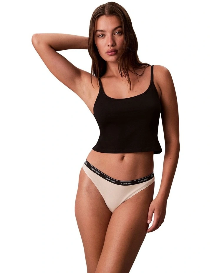 Icon Logo Thongs 7-Pack in Multi image 2