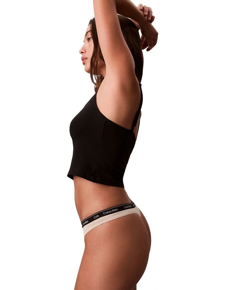 Icon Logo Thongs 7-Pack in Multi image 3