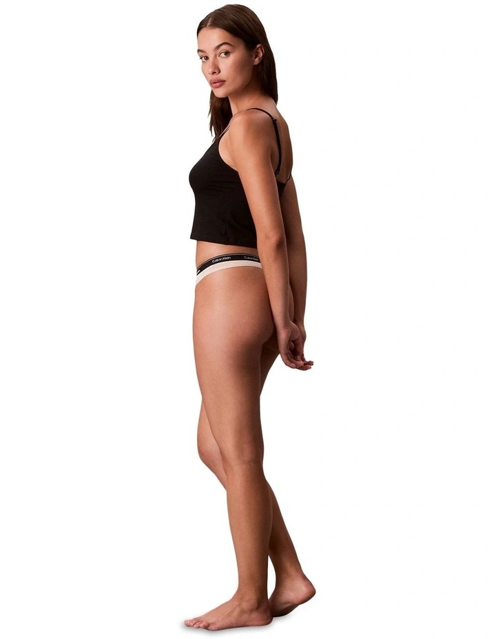 Icon Logo Thongs 7-Pack in Multi image 6