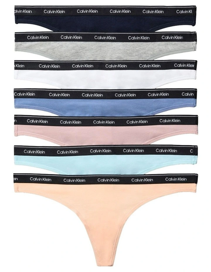 Icon Logo Thong 7PK Assorted image 1