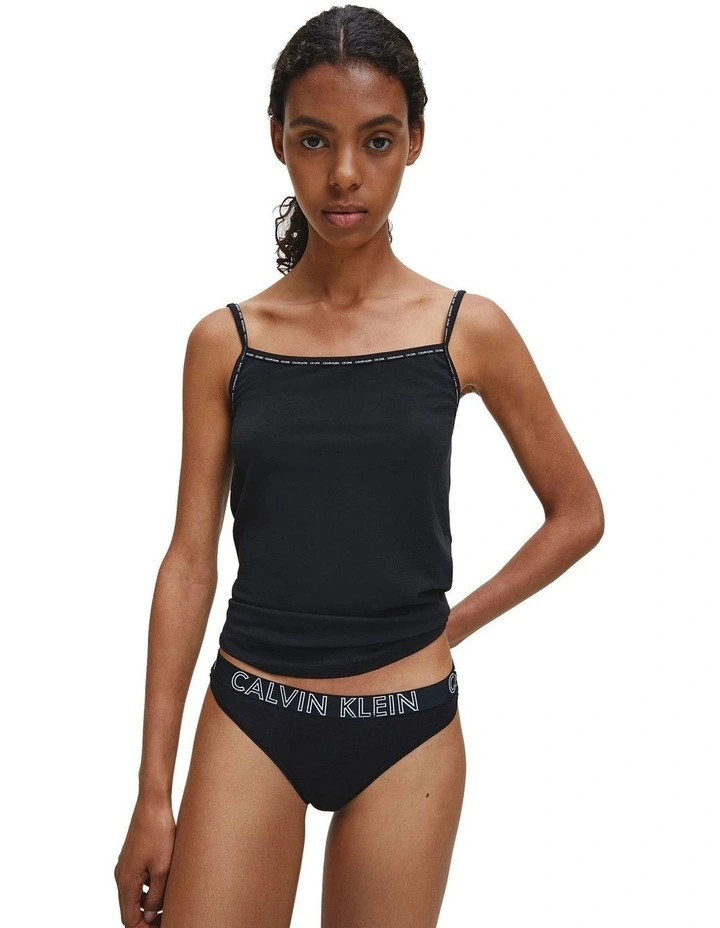 UltimateCottonBp Thong in Black image 2