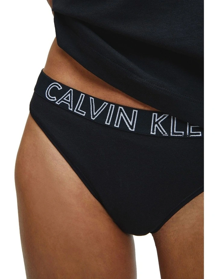 UltimateCottonBp Thong in Black image 4