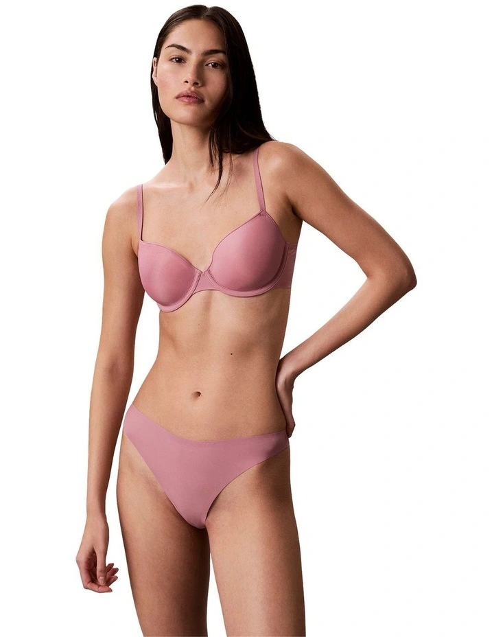 Perfectly Fit Ultralight Thong in Soft Mauve image 2