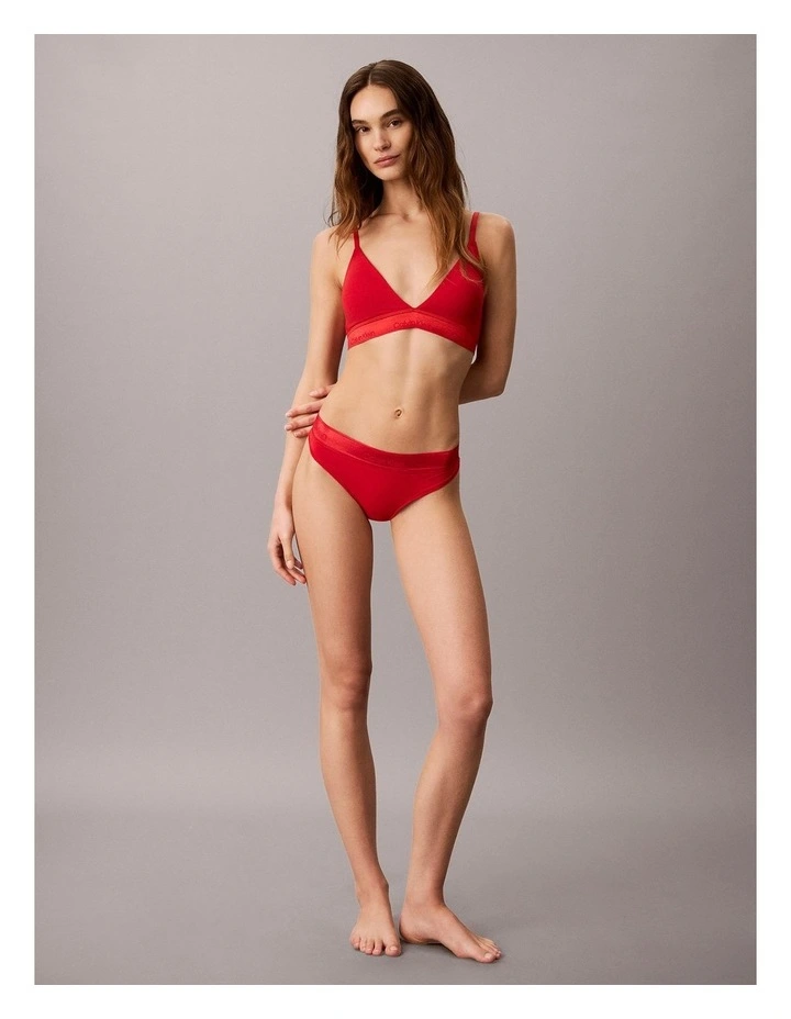ICON COTTON MODAL METALLIC THONG GOJI BERRY image 6