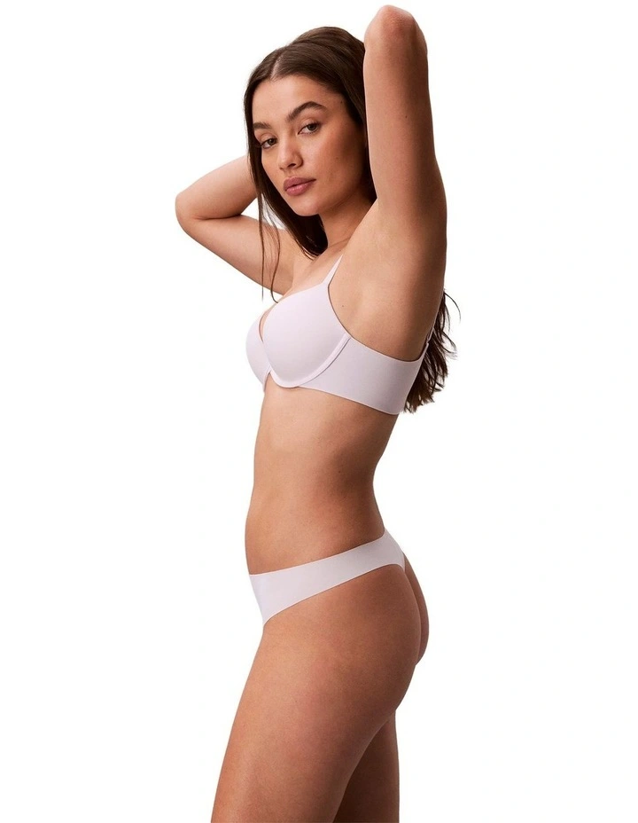 Invisibles Microfibre Stretch Thong in Frosty Lilac image 3