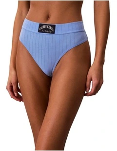 Heritage Athletic Thong in Blue Descent