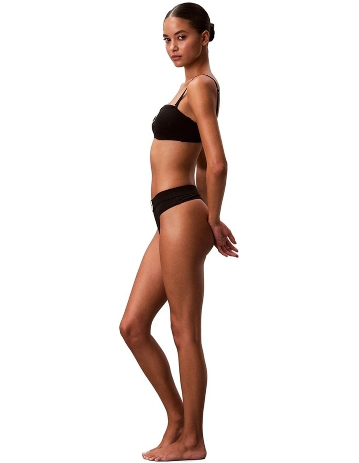 Heritage Athletic Thong in Black image 4