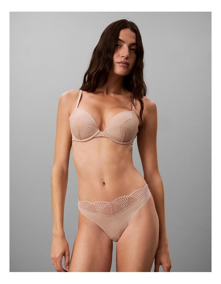 Perfectly Fit Lace Thong Cedar image 3