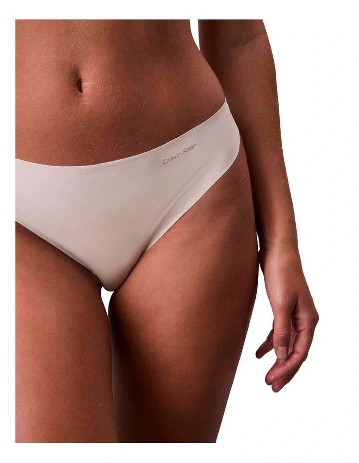Invisibles Microfiber Stretch Thong 5 Pack in Multi image 2