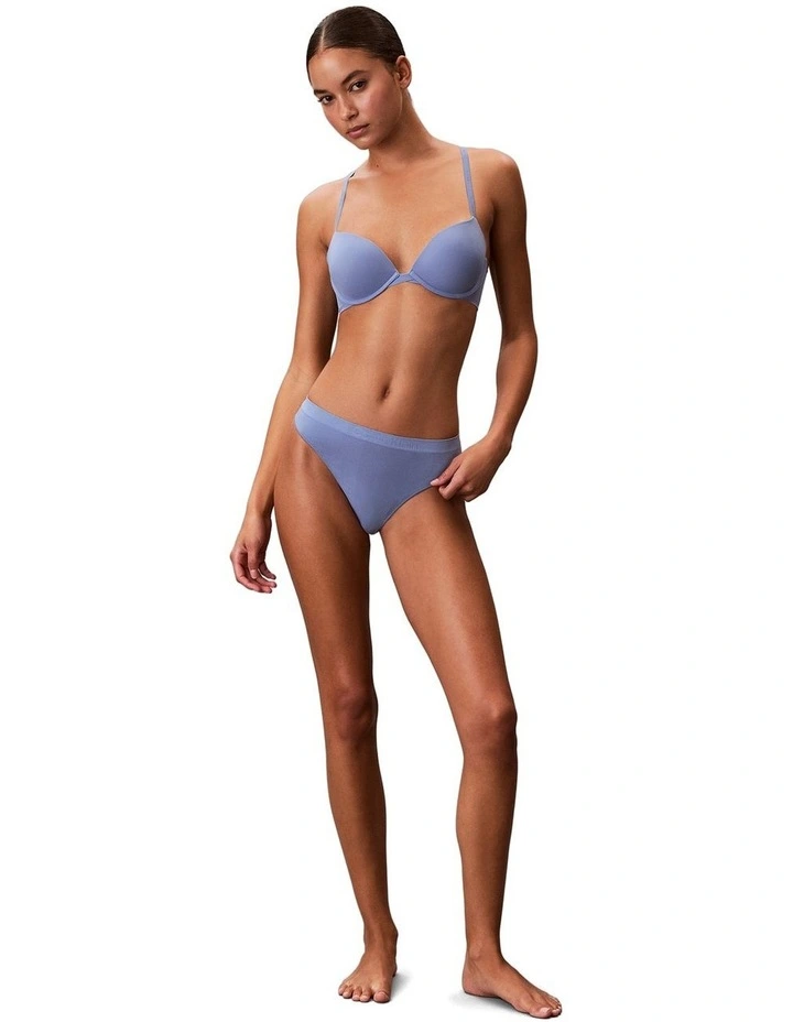 Bonded Flex Seamless Thong in Blue Tulip image 5