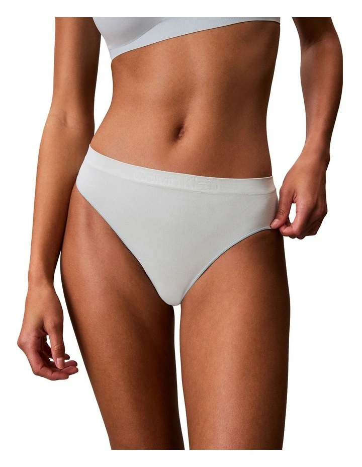 Bonded Flex Seamless Thong in Sky Gray image 1