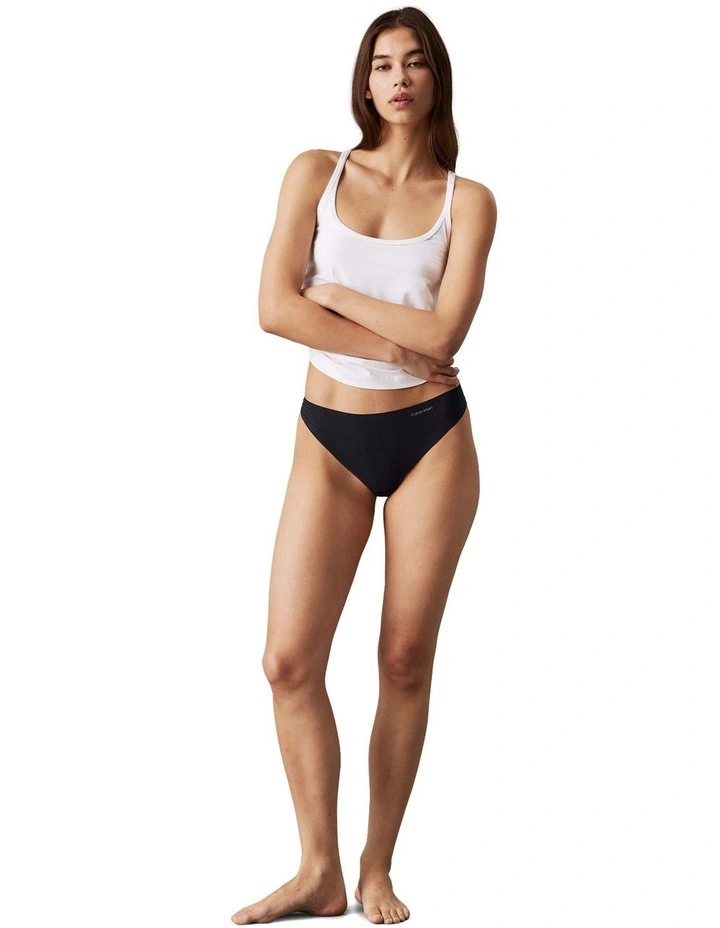 Invisibles Micro Thong 3 Pack in Beige image 5