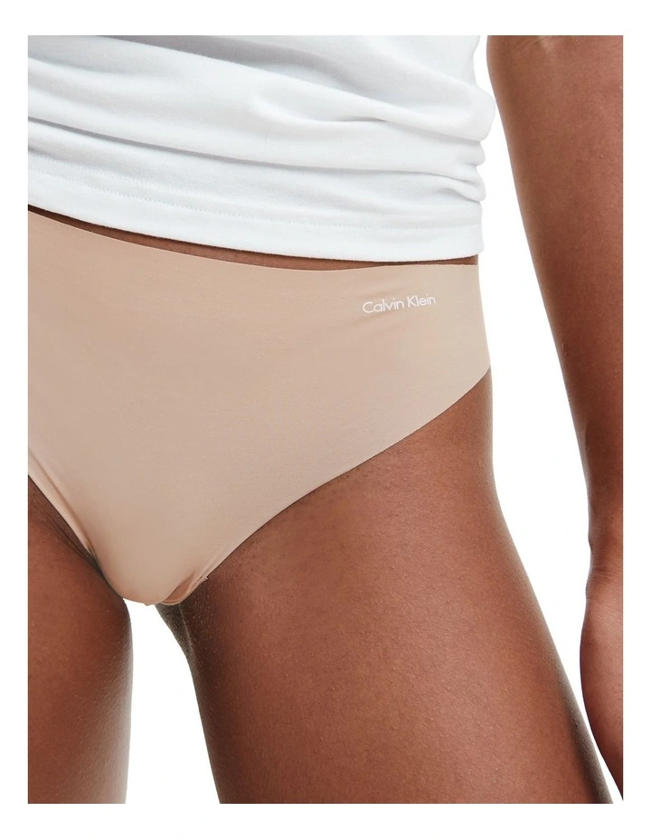 Invisibles Micro Thong 3 Pack in Multi image 2