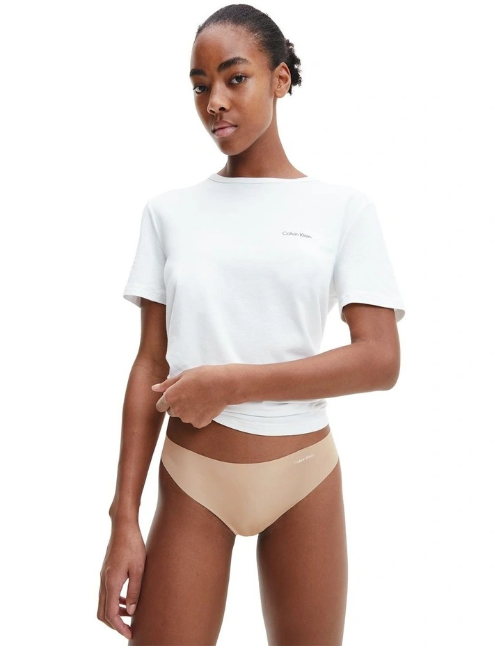 Invisibles Micro Thong 3 Pack in Multi image 3