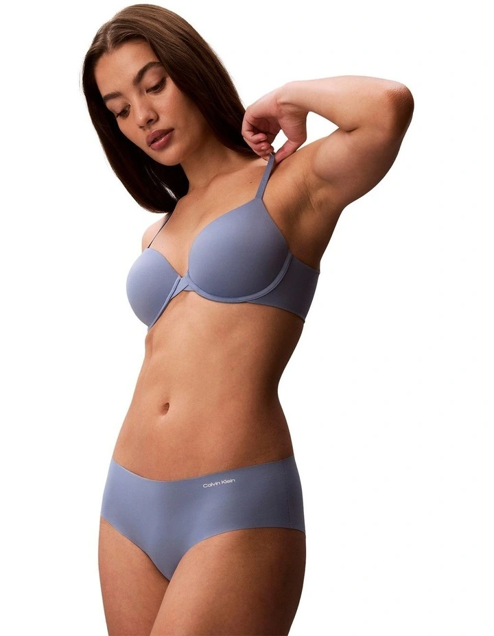 Invisibles Microfibre Stretch Hipster in Blue Tulip image 3