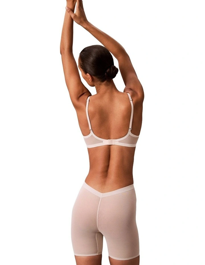 Minimalist Mesh Low Back Short in Grey image 5