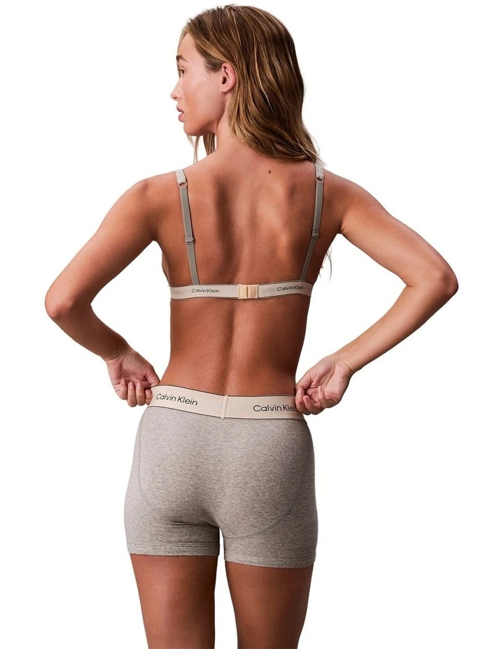 Heritage Cotton Boxer Brief in Grey image 4