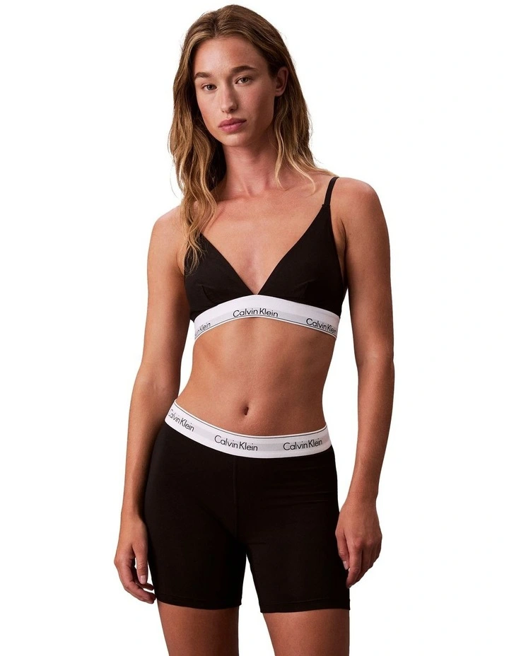 Icon Cotton Modal Boxer Brief in Black image 4