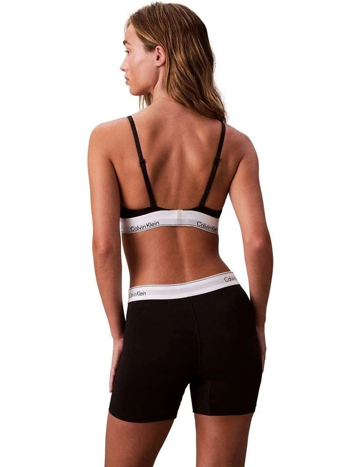 Icon Cotton Modal Boxer Brief in Black image 5