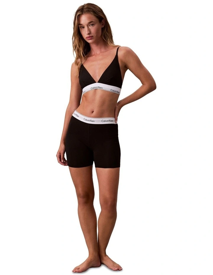 Icon Cotton Modal Boxer Brief in Black image 6