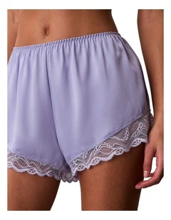 Essential Satin Short in Sweet Lavender