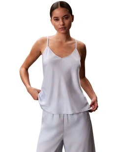 Satin Sheen Satin Cami Arctic Ice