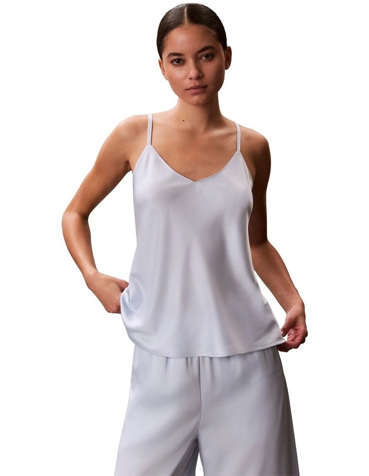 Satin Sheen Satin Cami Arctic Ice image 1