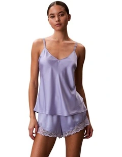 Satin Sheen Satin Cami Sweet Lavender