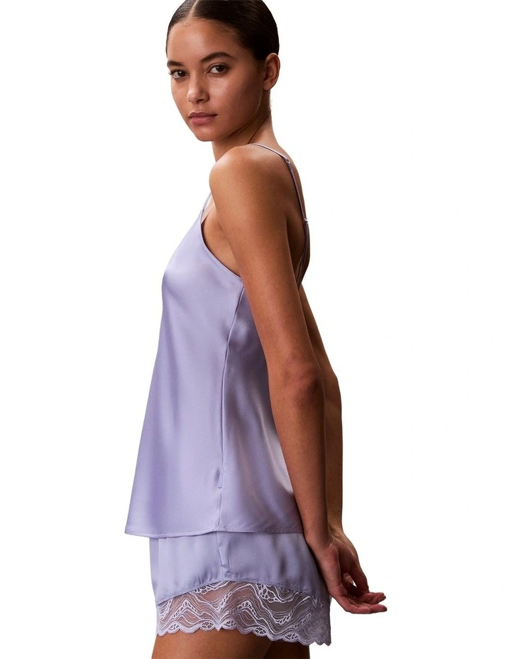 Satin Sheen Satin Cami Sweet Lavender image 2