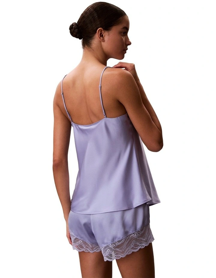 Satin Sheen Satin Cami Sweet Lavender image 3