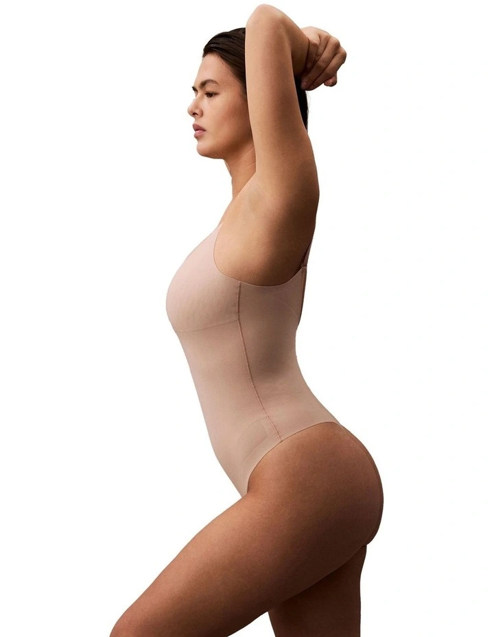 Stay-Put Mesh Bodysuit in Cedar image 2