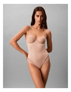 Perfectly Fit Lace Bodysuit Cedar