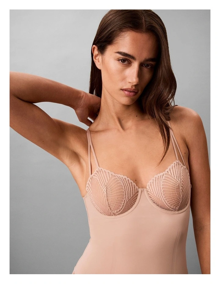 Perfectly Fit Lace Bodysuit Cedar image 3