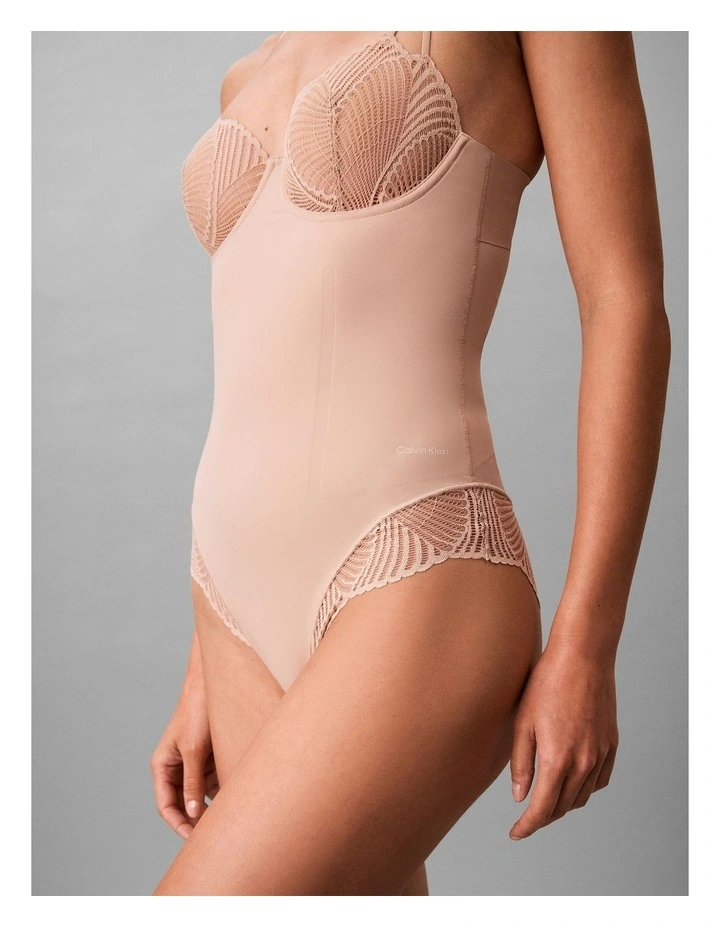 Perfectly Fit Lace Bodysuit Cedar image 4