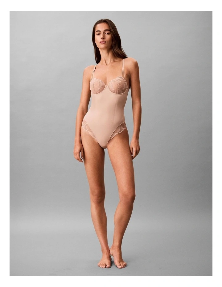 Perfectly Fit Lace Bodysuit Cedar image 6