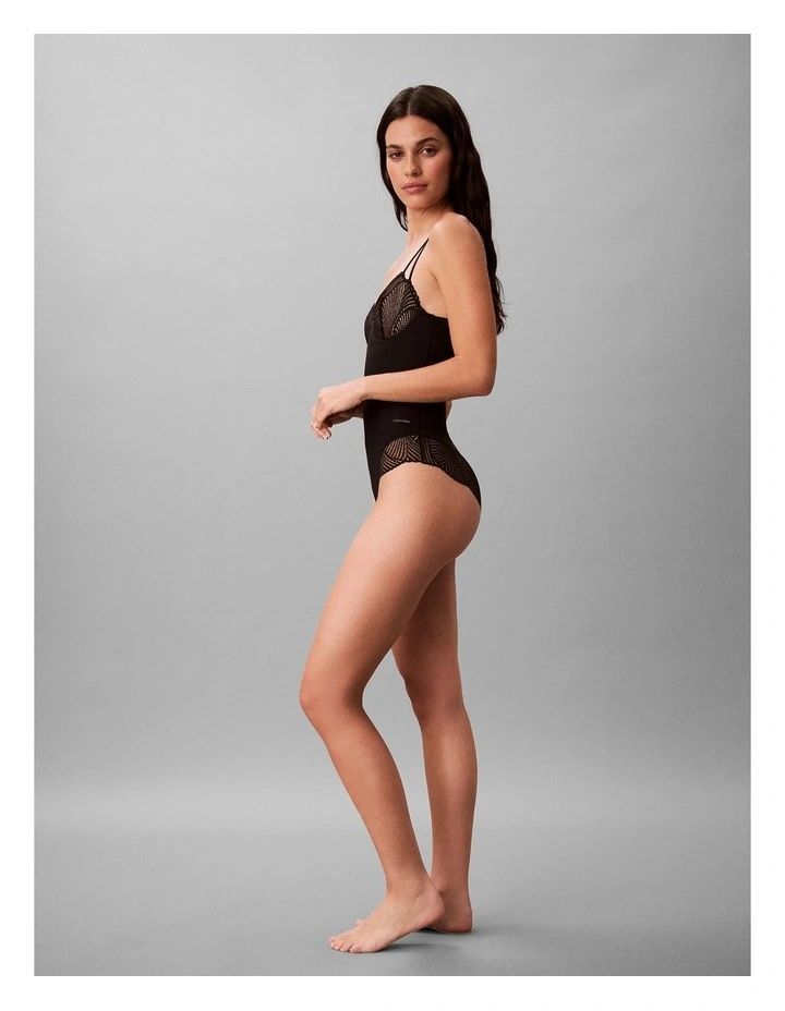 Perfectly Fit Lace Bodysuit Black image 5