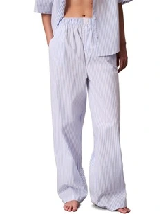 Cotton Poplin Covered Wb Pant in Multi