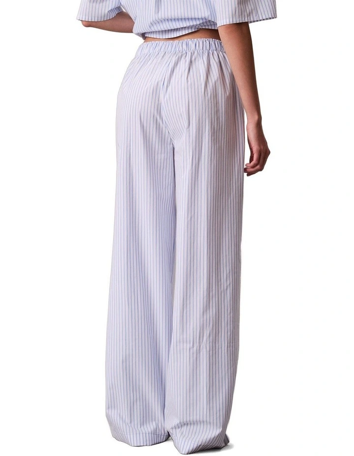 Cotton Poplin Covered Wb Pant in Multi image 2