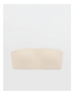 Smoothez Lightly Lined Bandeau Bralette in Cake Batter