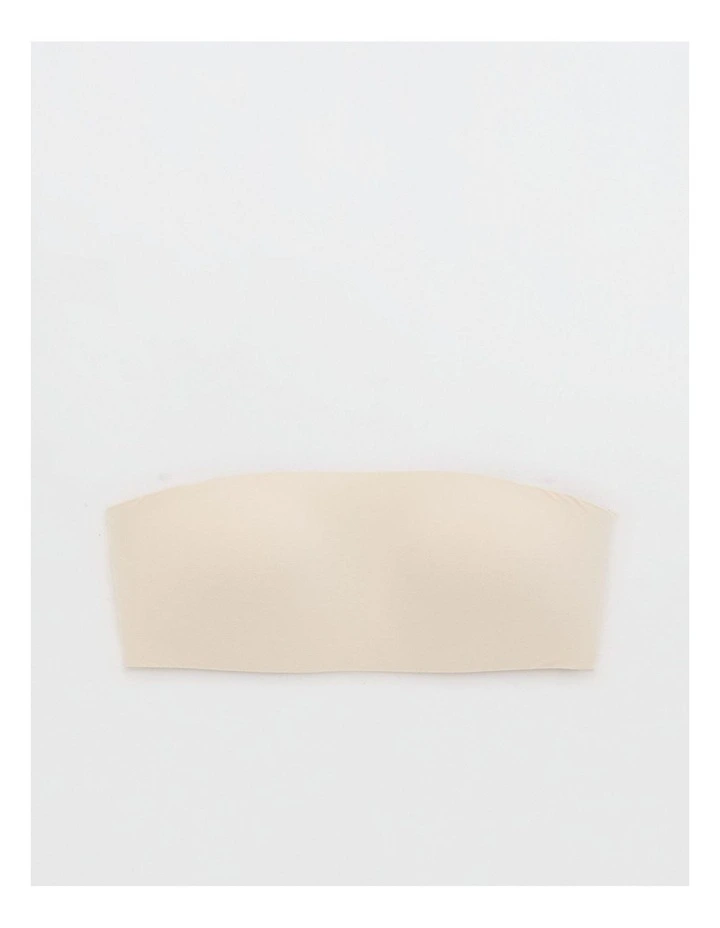 Smoothez Lightly Lined Bandeau Bralette in Cake Batter image 1