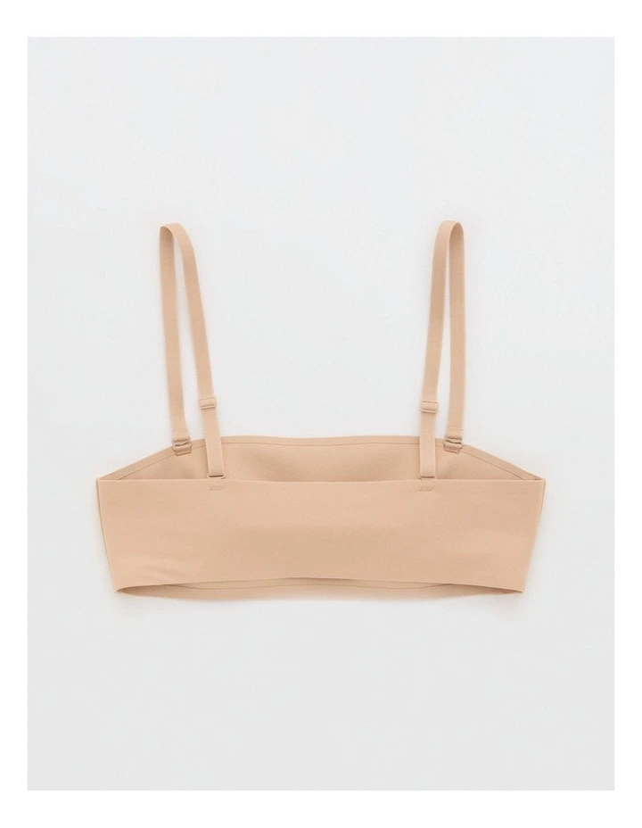 Smoothez Lightly Lined Bandeau Bralette in Sands image 3