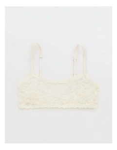 Show Off Vintage Lace Bralette in Soft Muslin