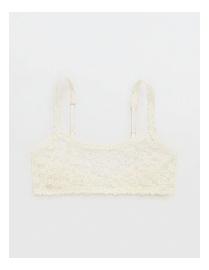 Show Off Vintage Lace Bralette in Soft Muslin image 1