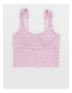 Show Off Vintage Lace Bra Top in Bright Violet