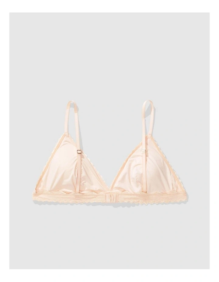 Show Off Femme Lace Bralette in Peach image 3