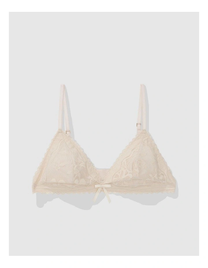 Show Off Femme Lace Bralette in Sandbar image 1