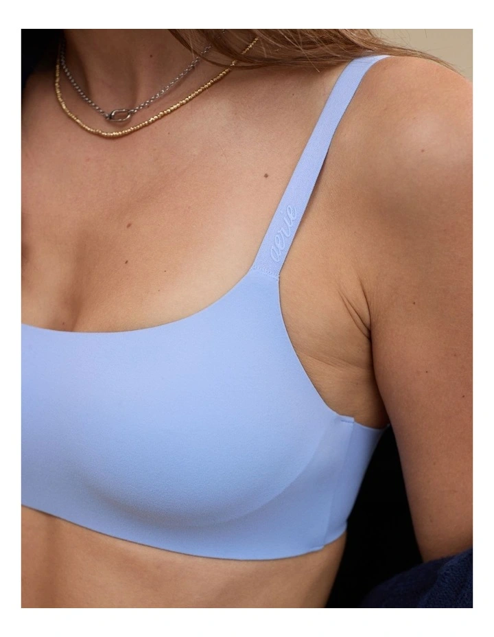SMOOTHEZ Bra-ish Wireless Bralette in Blue image 5